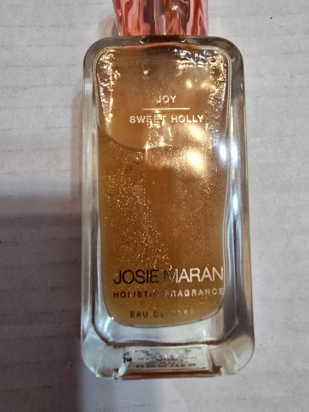 JOSIE MARAN Joy Sweet Holly Gold Shimmer Clean Holistic Eau De Perfum 50ml Rare